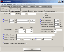 Screenshot - physical data page 2