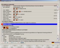 Hardcopy einer Sicherheitsdatenblattmaske im Programm ChemGes